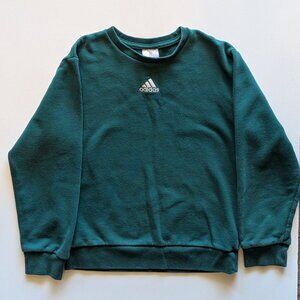 Boys Adidas‎ green pullover sweatshirt size 8